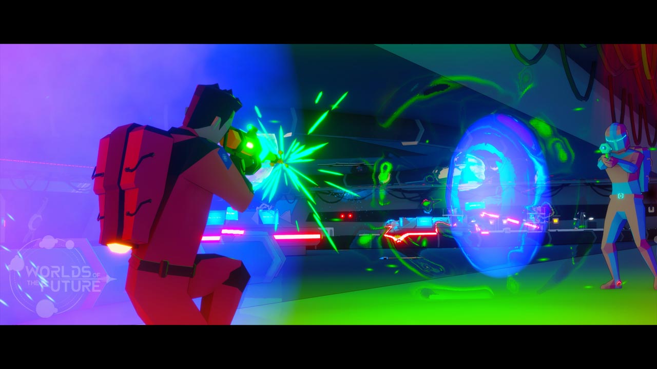 Laser weapon combat