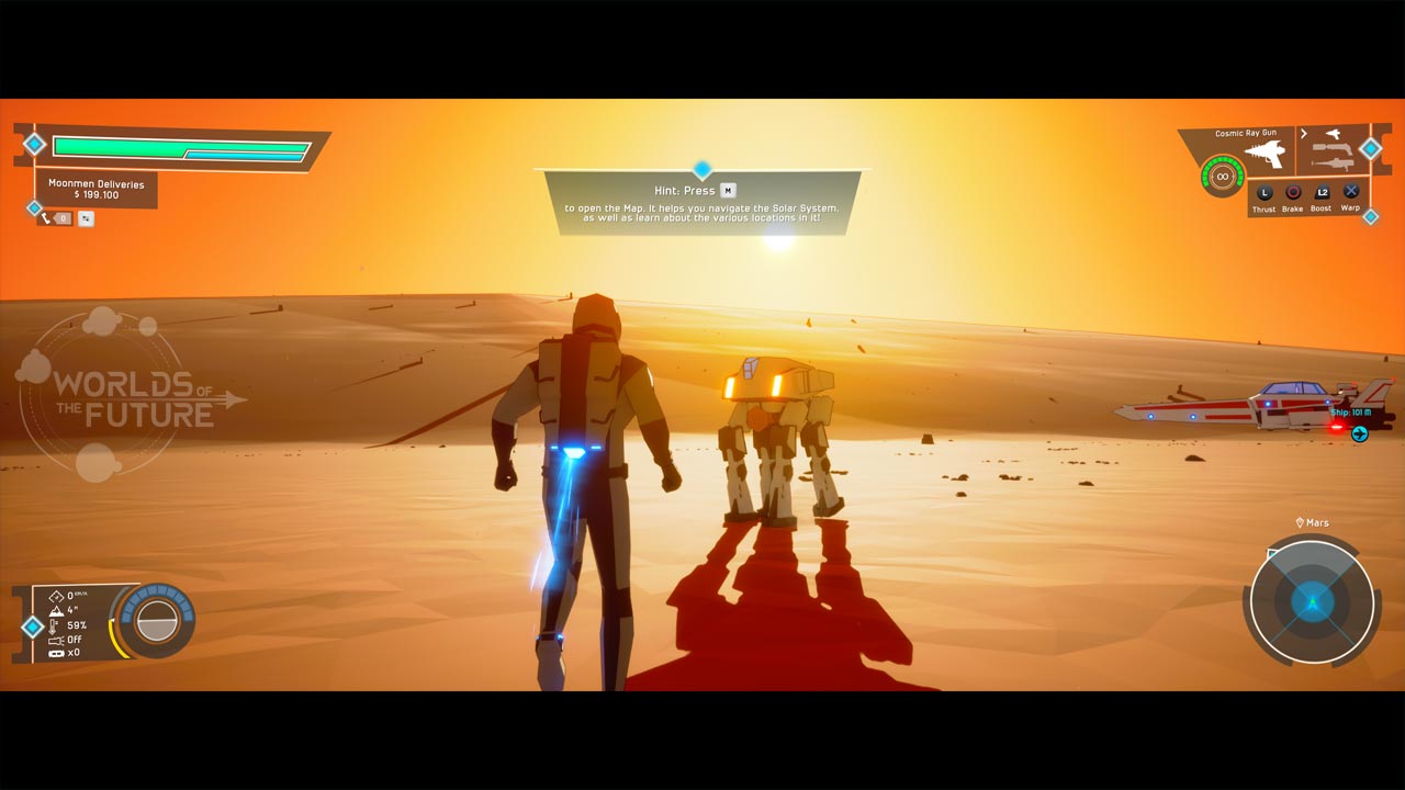 Robot on Mars